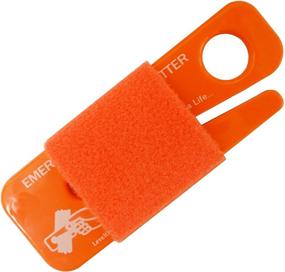 img 1 attached to 🔪 LevelOne Seatbelt Cutter: Convenient Mountable Safety Tool