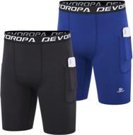 🩲 devoropa performance boys' compression underwear - optimal support and comfort for active lifestyles logo