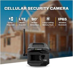img 1 attached to VOSKER V150: LTE Cellular Security Camera, Solar-Powered, Mobile App Photos Only, Weather-Resistant IP65