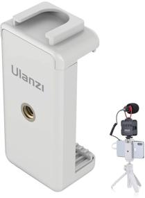 img 4 attached to 📷 ULANZI ST-07: Innovative Phone Tripod Mount with Cold Shoe Mount for Microphone & LED Video Light - Perfect for iPhone 11/Pro/Pro Max XS Max XR X 8 7 Plus Samsung Galaxy OnePlus Google Pixel Vlog Vlogging