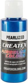 img 2 attached to 🎨 Vibrant Createx 5304-02 Airbrush Paint in Stunning Pearl Blue Shade - 2 oz Bottle
