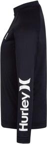 img 1 attached to 👕 Hurley Boys Sleeve Guard: Ultimate Black Boys' Clothing for Full Arm Protection