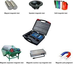 img 1 attached to 🔍 Homend WT10A LCD Gaussmeter Tesla Meter: Improved Surface Magnetic Field Tester with NS Function and Metal Probe