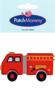 img 1 attached to 🚒 Fire Truck Patch - Iron On/Sew On Appliques for Kids & Children by PatchMommy: Enhancing SEO