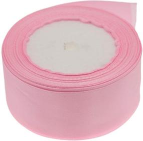 img 3 attached to 🎀 ATRBB 25 Yards Pink Satin Ribbon: Ideal for Weddings, Handmade Bows, and Gift Wrapping