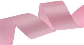 img 2 attached to 🎀 ATRBB 25 Yards Pink Satin Ribbon: Ideal for Weddings, Handmade Bows, and Gift Wrapping