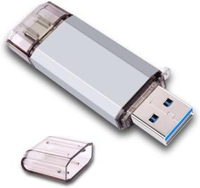 img 4 attached to 🔑 RAOYI 32ГБ USB 3.0 Тип-C двойной OTG флеш-накопитель USB C для большего SEO