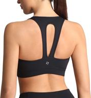 fittin racerback sports bra women outdoor recreation logo