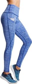 img 1 attached to Neleus Control Workout Running Leggings Sports & Fitness for Running