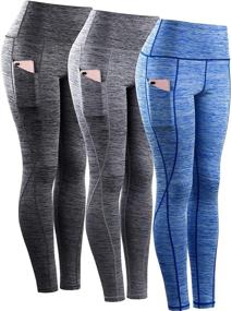 img 4 attached to Neleus Control Workout Running Leggings Sports & Fitness for Running