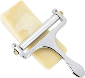 img 4 attached to 🧀 Silver True Divvy Adjustable Cheese Slicer - Optimal Cheese Preparation