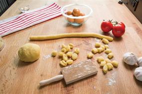 img 2 attached to 🍽️ Fantes Gnocchi Board: The Authentic Italian Market Original since 1906 - 8-Inch Beechwood Tool