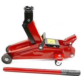 img 5 attached to Pro-LifT F-2315PE Grey Hydraulic Trolley Jack Car Lift - 3000 LBS Capacity with Blow Molded Case