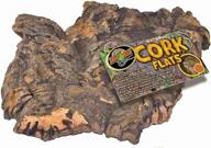 natural cork bark: extra large zoo med flat design- ideal for exotic habitats logo