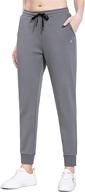 👖 baleaf women's warm fleece-lined winter sweatpants i thermal jogging pants with pockets for lounge and walking logo