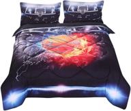 basketball comforter tencel cotton pillowcases logo