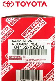 img 3 attached to Genuine Oil Filter with Wrench ASPG ZTOOL Premium - Ideal for Camry, RAV4, Highlander, Sienna - Fits 2.5L to 5.7L Engines, 64mm Cartridge Style Oil Filter Housings