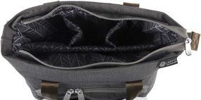 img 1 attached to LEGACY - Sonoma Insulated Tote by Picnic Time Brand for Two with Wine and Cheese Service, Grey