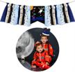 decorations highchair birthday supplies astronaut logo
