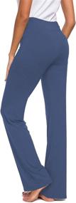 img 1 attached to Comfortable Women's Long Modal Drawstring Trousers: Perfect for Yoga, Running, and Sports