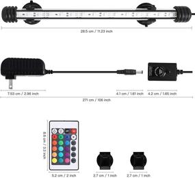 img 1 attached to LEDGLE Aquarium Submersible Brightness Adjustable