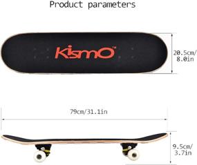 img 1 attached to 🛹 Easy Start for Beginners: Complete Standard Skateboard for Skateboarding Enthusiasts