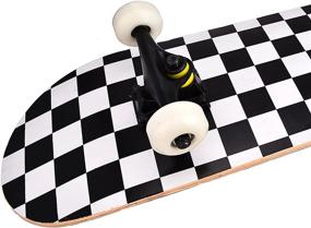 img 3 attached to 🛹 Easy Start for Beginners: Complete Standard Skateboard for Skateboarding Enthusiasts
