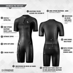 img 2 attached to Synergy Womens Swimrun Wetsuit Small