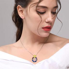 img 3 attached to 🙏 Stylish POPLYKE Faith Cross Necklace: Meaningful Jesus Religious Jewelry for Women, Perfect Gifts