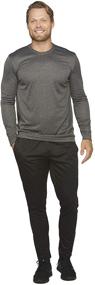 img 1 attached to Colosseum Active Rockey Longsleeve Black Men's Clothing and Active