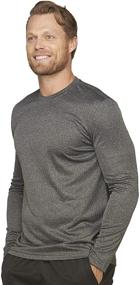 img 3 attached to Colosseum Active Rockey Longsleeve Black Men's Clothing and Active