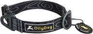 🐾 premium flagstaff collar by ollydog: highly durable & comfortable webbing dog collar with convenient side-release buckle logo