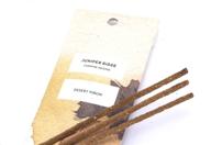 🪵 organic campfire incense sticks by juniper ridge - long-lasting bamboo - aromatherapy & meditation therapy - no artificial fragrance - desert pinon - pack of 20 логотип