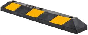 img 4 attached to Discount Ramps Guardian DH-PB-5: Heavy Duty 36 Inch Rubber Parking Curb for Maximum Protection and Safety