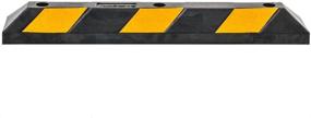 img 1 attached to Discount Ramps Guardian DH-PB-5: Heavy Duty 36 Inch Rubber Parking Curb for Maximum Protection and Safety