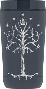 img 3 attached to The Lord Of The Rings Tree Of Gondor Guardian Collection Stainless Steel Travel Tumbler - Vacuum Insulated & Double Wall, 12oz by Thermos