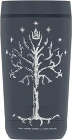 img 4 attached to The Lord Of The Rings Tree Of Gondor Guardian Collection Stainless Steel Travel Tumbler - Vacuum Insulated & Double Wall, 12oz by Thermos