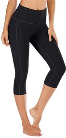 img 2 attached to IUGA Pockets Control Workout Leggings Sports & Fitness and Team Sports