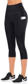 img 3 attached to IUGA Pockets Control Workout Leggings Sports & Fitness and Team Sports