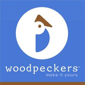 img 1 attached to 🪶 Woodpeckers Wooden Heart Cut Out Set - 5.5 x 5 x 1/8 Inch, Pack of 5