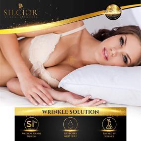 img 1 attached to 👙 SILCÍOR 2-Pack Anti-Wrinkle Chest Pads for Décolleté, Silicone Chest Wrinkle Pads, Reusable Silicon Chest Patches, Wrinkle Sleeping Pads, Cruelty-Free (2 Pack)