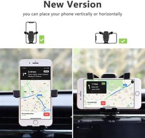 img 1 attached to 📱 Enhanced AYADA Phone Holder for Toyota Camry XV70 | Camry Phone Mount Gravity Auto Lock Design | Stable Hands-Free Installation | Compatible with Camry Accessories 2018 2019 2020