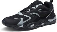 jousen running889 black men's athletic shoes: breathable lightweight sneakers for ultimate performance logo