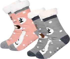 img 4 attached to Women Winter Socks Christmas Socks 2 Sports & Fitness