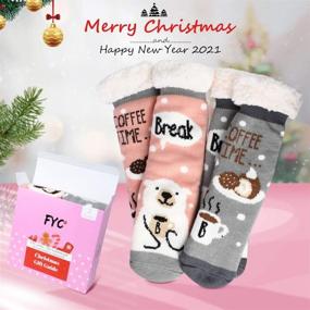 img 1 attached to Women Winter Socks Christmas Socks 2 Sports & Fitness