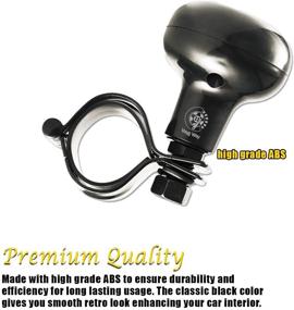 img 3 attached to 🚗 VaygWay Steering Wheel Spinner Knob: Car Suicide Handle for Easy Steering - Universal Tractor Vehicle Boat Accessory - Black, Ideal for Arthritis and Handicap - Wheel Spinners