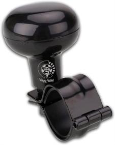 img 4 attached to 🚗 VaygWay Steering Wheel Spinner Knob: Car Suicide Handle for Easy Steering - Universal Tractor Vehicle Boat Accessory - Black, Ideal for Arthritis and Handicap - Wheel Spinners