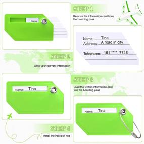 img 1 attached to Silicone Luggage Reusable Suitcase Stainless Travel Accessories
