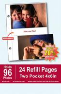 📸 burnes of boston photo album refill pages: 4x6-inch inserts for timeless memories logo