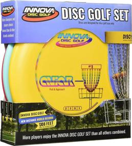 img 3 attached to 🥏 Innova Disc Golf Set – Driver, Mid-Range & Putter, Durable DX Plastic, Assorted Colors (3 Pack)